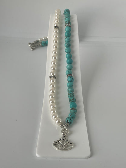 Image of necklace on stand