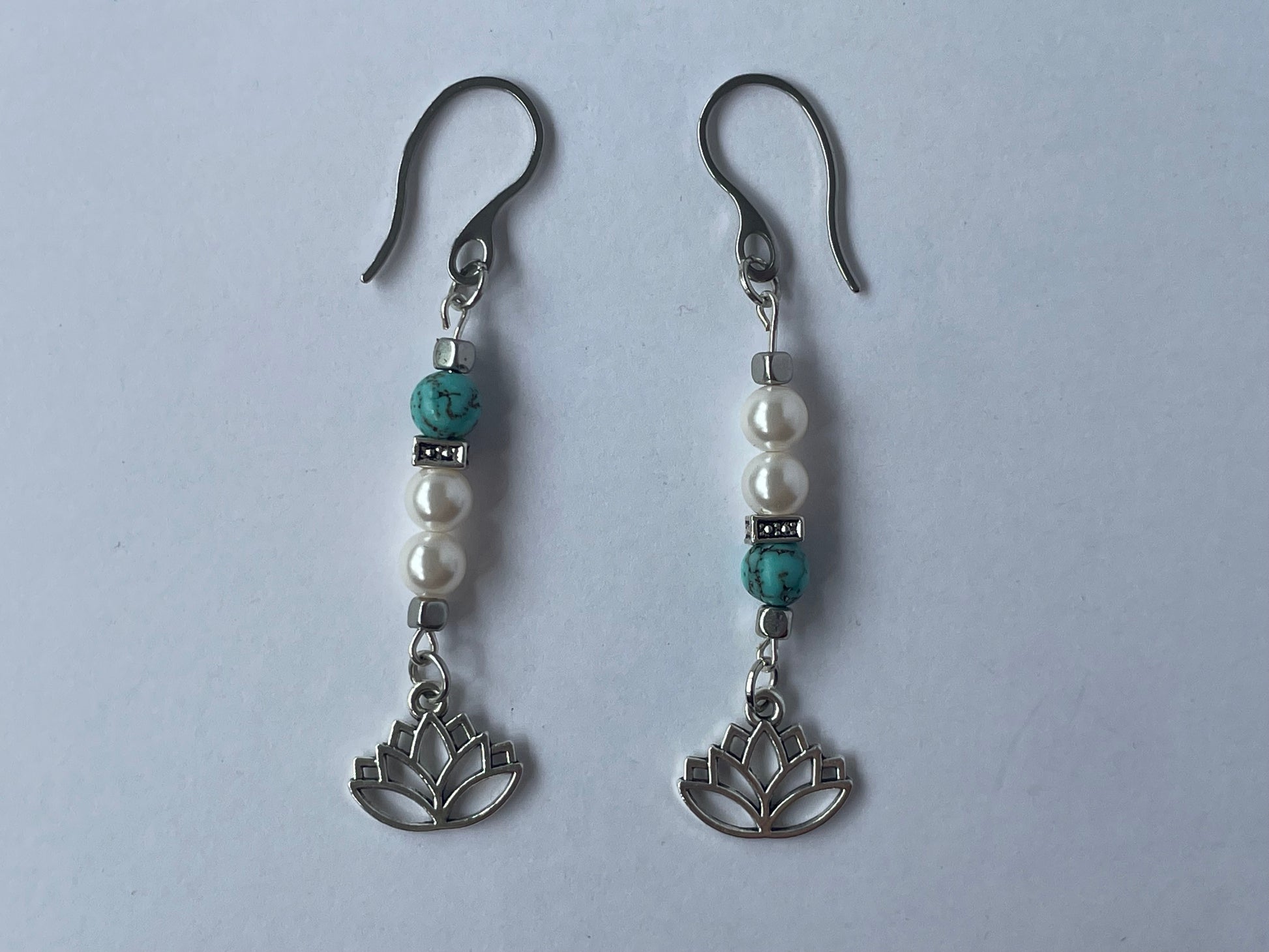 Close up image of earrings